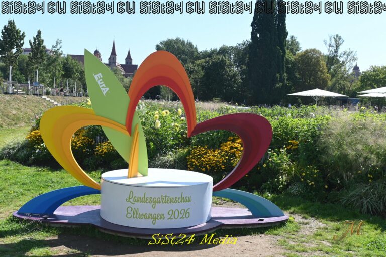 Landesgartenschau LGS Ellwangen 2026 & ein Shuttle aus der Zeit
