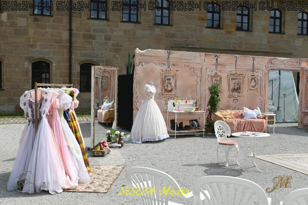 Ankleideraum der Kaiserin Elisabeth als Theaterstation in der Festung Lichtenau